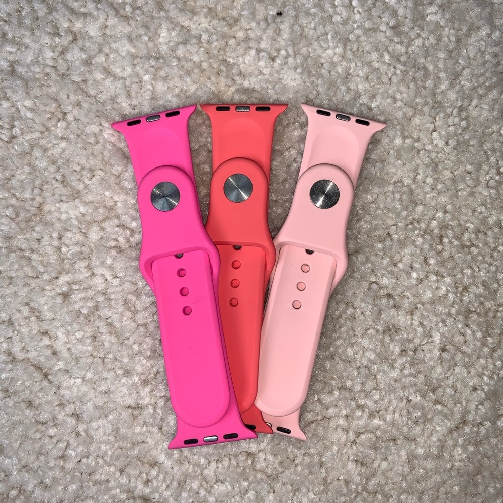 •On Wednesday’s We Wear Pink; apple watch bands•